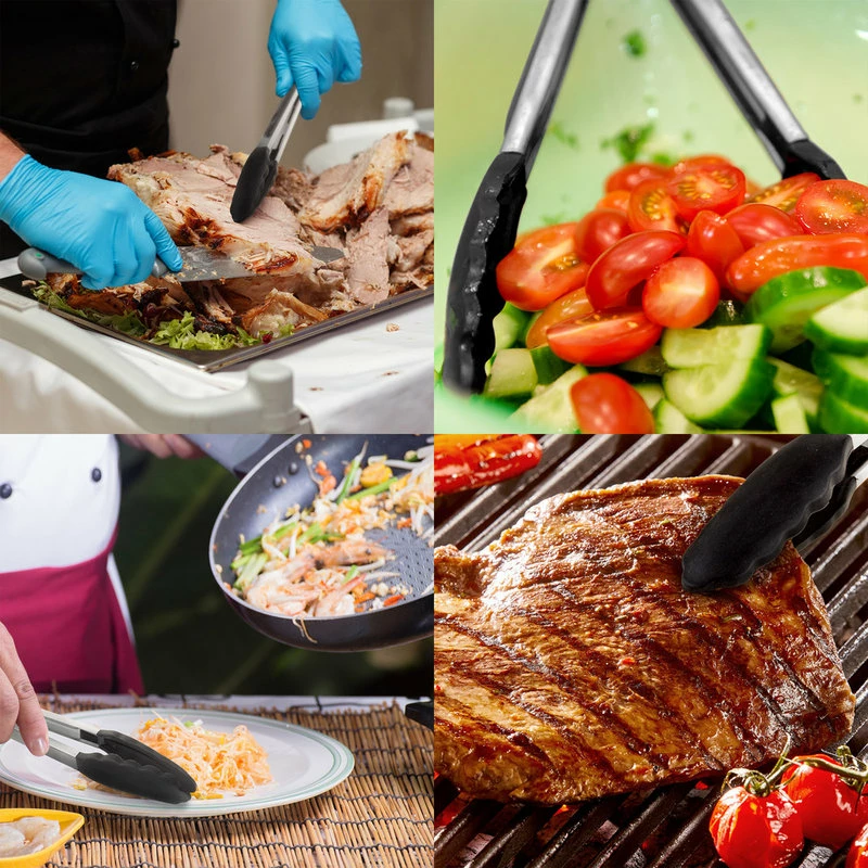 Best Pirce ๐ Classic Cuisine 3-Piece Set, Kitchen Tongs, Stainless Steel, Non-Stick Silicone Tips ๐ 7 Best Pirce ๐ Classic Cuisine 3-Piece Set, Kitchen Tongs, Stainless Steel, Non-Stick Silicone Tips ๐ - Image 5