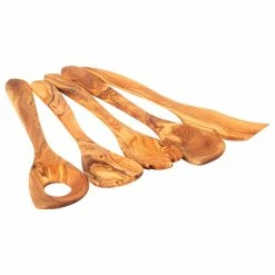 Best deal ๐ BeldiNest Handmade Olive Wood Utensil Kitchen Tools, Set Of 5 โญ