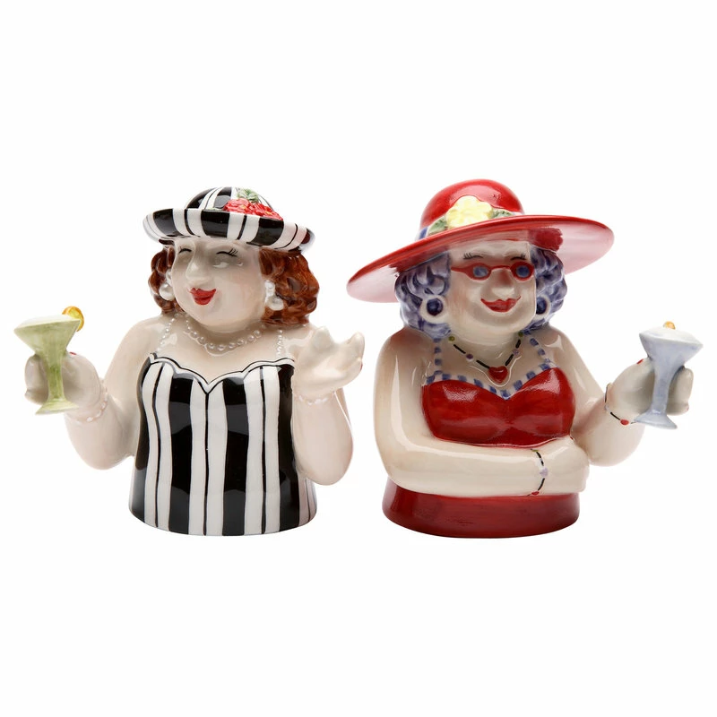 Outlet ๐งจ Cosmos Gifts Corp. Sophisticated Ladies Salt And Pepper Shakers, Set Of 2 ๐ฏ 3 Outlet ๐งจ Cosmos Gifts Corp. Sophisticated Ladies Salt And Pepper Shakers, Set Of 2 ๐ฏ