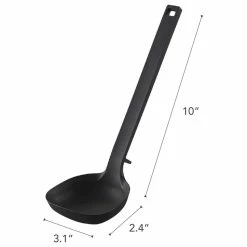 Coupon 🛒 Yamazaki Home Floating Soup Ladle, Silicone, Black, Ladle ⌛ -kitchen tools Sales 2bb112da025ad69b 2636 w800 h800 b1 p0