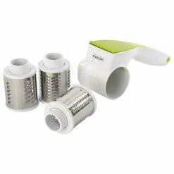Buy 🔔 BergHOFF International Inc. Cooknco 5 Piece Rotary Cheese Grater Set 🛒