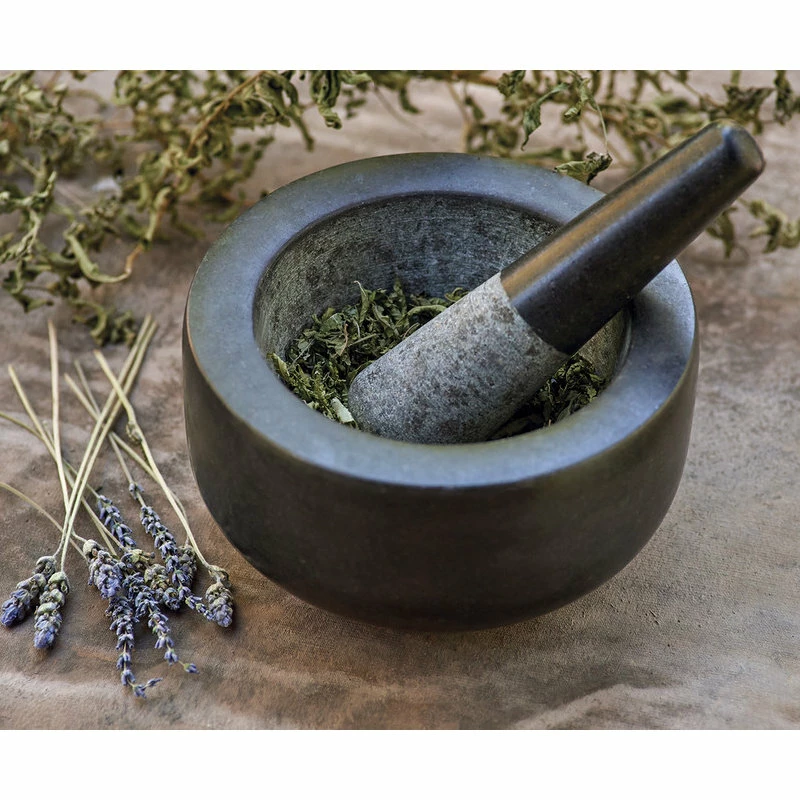 Wholesale 🥰 Fox Run Black Granite Mortar & Pestle 7" Diameter 😉 4 Wholesale 🥰 Fox Run Black Granite Mortar & Pestle 7" Diameter 😉 - Image 2