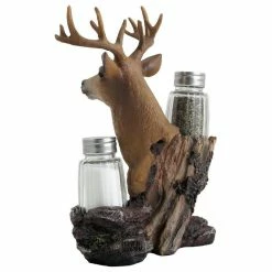 Best Pirce 🔥 DWK Corp. Big Buck Decorative Deer Salt And Pepper Shaker Set, 3-Piece Set ✨ -kitchen tools Sales 4cc1f189080e4942 1273 w800 h800 b1 p0