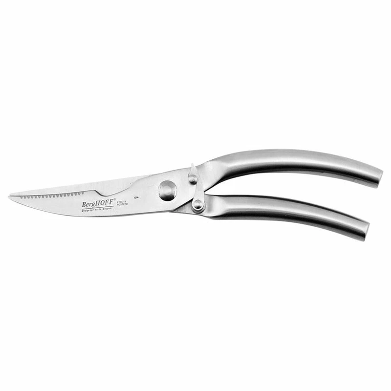 Flash Sale 👍 BergHOFF International Inc. Essentials SS Triple Rivited/ABS Handle Poultry Shears Hollow Eclipse ✨ 3 Flash Sale 👍 BergHOFF International Inc. Essentials SS Triple Rivited/ABS Handle Poultry Shears Hollow Eclipse ✨