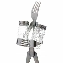 Flash Sale 🥰 Forked Up Art, LLC Salt And Pepper Stand - Fork 🌟 -kitchen tools Sales 5f413c4102fa90f6 2851 w800 h800 b1 p0