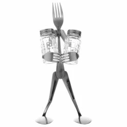 Flash Sale ๐ฅฐ Forked Up Art, LLC Salt And Pepper Stand - Fork ๐