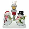 Promo ❤️ Cosmos Gifts Corp. Snowman Salt And Pepper Shaker And Toothpick Holder Set ✨ -kitchen tools Sales 7791c4200550f905 2974 w800 h800 b1 p0