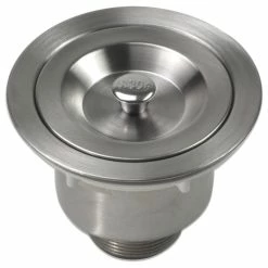 Hot Sale 🔔 Luxier Kitchen/Bar Sink Lift-Out Basket Strainer And Stopper, 3.5" 🧨