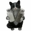 Buy 🥰 DWK Corp. Decorative Black And White Kitty Cat Glass Salt And Pepper Shaker 3-Piece Set 😍 -kitchen tools Sales 8e318f61081c07d7 9464 w800 h800 b1 p0