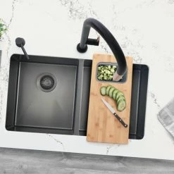 Promo 😉 Stylish Over The Sink Serving Board With 1 Container A-913 😀 19 Promo 😉 Stylish Over The Sink Serving Board With 1 Container A-913 😀 -kitchen tools Sales 9441d8500f442d0b 9928 w800 h800 b0 p0