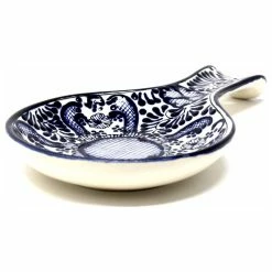 Best Pirce 👏 Global Crafts Encantada Handmade Spoon Rest, Blue Flower 🤩 -kitchen tools Sales ade14dbd0d938d3c 9231 w800 h800 b1 p0