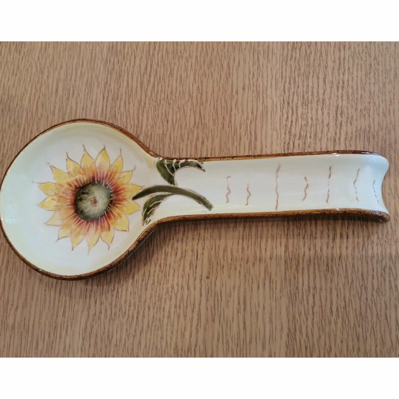 Wholesale ✨ Sunflower Spoon Rest By Lorren Home Trends 🤩 4 Wholesale ✨ Sunflower Spoon Rest By Lorren Home Trends 🤩 - Image 2