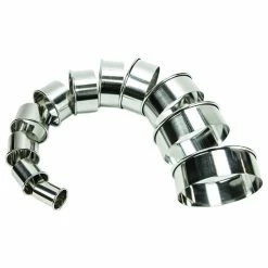 Best deal 🥰 Huji 11-Piece Stainless Steel Professional Round Pastry Cookie Dough Cutter Set 🔥 -kitchen tools Sales dee169ae00cba0c8 3721 w800 h800 b1 p0