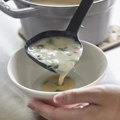 Coupon 🛒 Yamazaki Home Floating Soup Ladle, Silicone, Black, Ladle ⌛ -kitchen tools Sales f291eee8025ad68d 2636 w800 h800 b0 p0