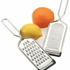Promo 💯 RSVP Endurance Stainless Steel Cheese Grater, Set Of 2 ✨