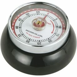 Wholesale 🥰 Zassenhaus Black Steel Retro Magnetic Kitchen Timer 🎁