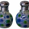 Top 10 🎁 Glass Act Mini Dots Blue Green Salt And Pepper Shaker Set 🤩 -kitchen tools Sales home design 175