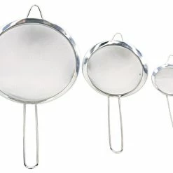 Cheapest 🥰 HDS TRADING CORP Home Basics 3 Piece Mesh Strainer Set ❤️