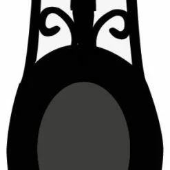 Promo 🌟 HDS TRADING CORP Home Basics Cast Iron Fleur De Lis Spoon Rest, Black 😀