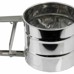 Discount 🧨 HDS TRADING CORP Home Basics Stainless Steel Flour Sifter 🎁