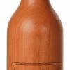 Best deal 🛒 NapaView Engraved Wine Bottle Shaped Pepper Grinder, Cherry Wood, Chateau Bordeaux 🔥
