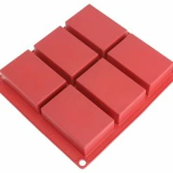 Promo 👍 Freshware 6-Cavity Silicone Rectangle Bar Mold 🎁