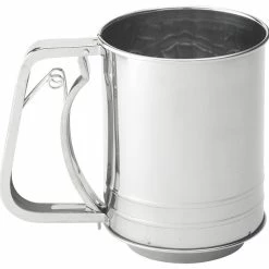 Deals 🤩 Mrs. Andersons Baking Mrs. Anderson's Stainless Steel 3 Cup Baking Squeeze Sifter 😉