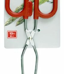 Cheap 👏 Bradshaw International Good Cook 25888 Kitchen Tong, 10", Red/Silver 🔔