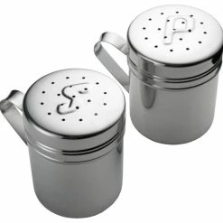 Outlet 💯 RSVP Endurance Stainless Steel Salt And Pepper Shaker Set ✨