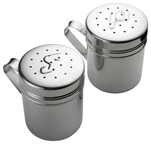 Outlet ๐ฏ RSVP Endurance Stainless Steel Salt And Pepper Shaker Set โจ 3 Outlet ๐ฏ RSVP Endurance Stainless Steel Salt And Pepper Shaker Set โจ