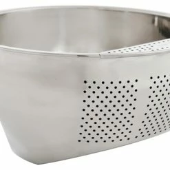 Cheapest 👍 Helen's Asian Kitchen Helen Chen’s Asian Kitchen Stainless Steel 3 Quart Rice Washing Bowl 🛒
